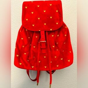 Stoney Clover Lane Red Velvet Backpack